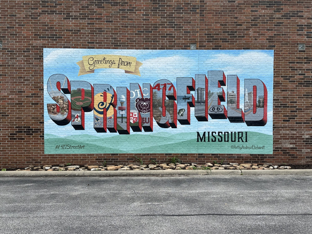 mural in Springfield by artist unknown.