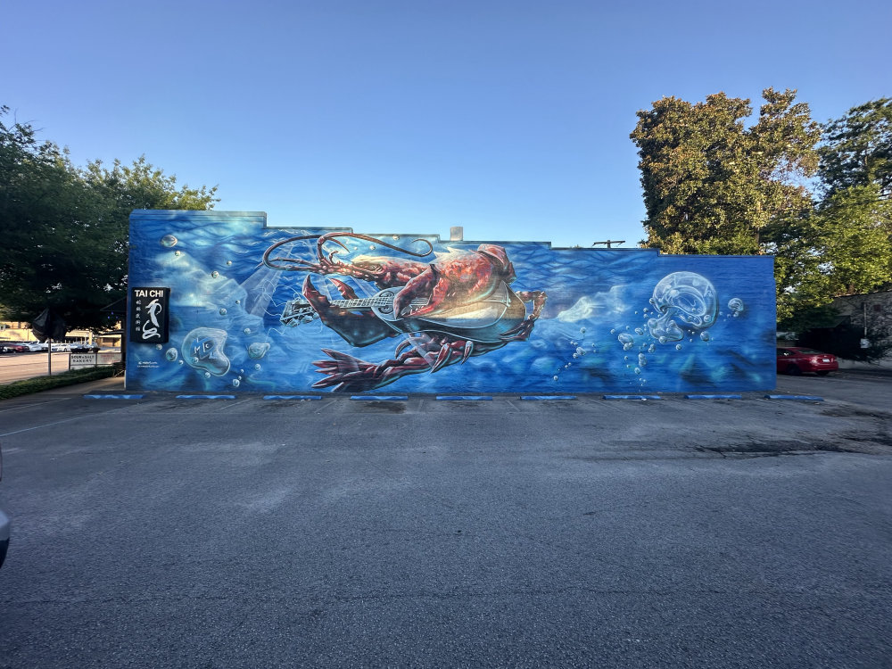 mural in Columbia by artist unknown.