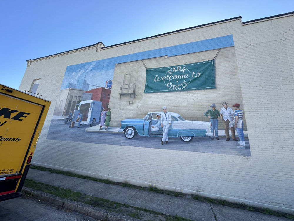 mural in North Charleston by artist unknown.