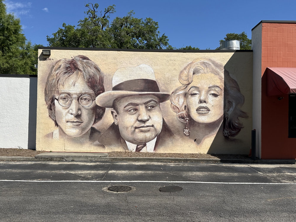 mural in Mount Pleasant by artist unknown.