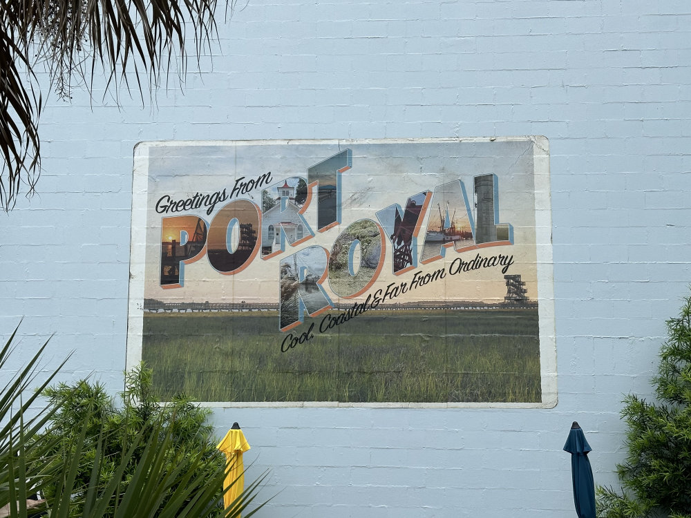 mural in Port Royal by artist unknown.