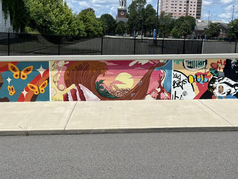 mural in Augusta by artist unknown.