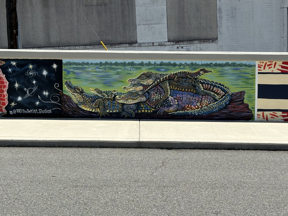 mural in Augusta by artist unknown.