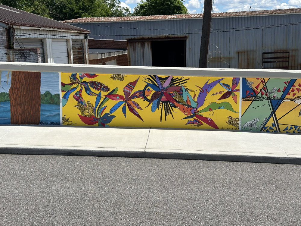 mural in Augusta by artist unknown.