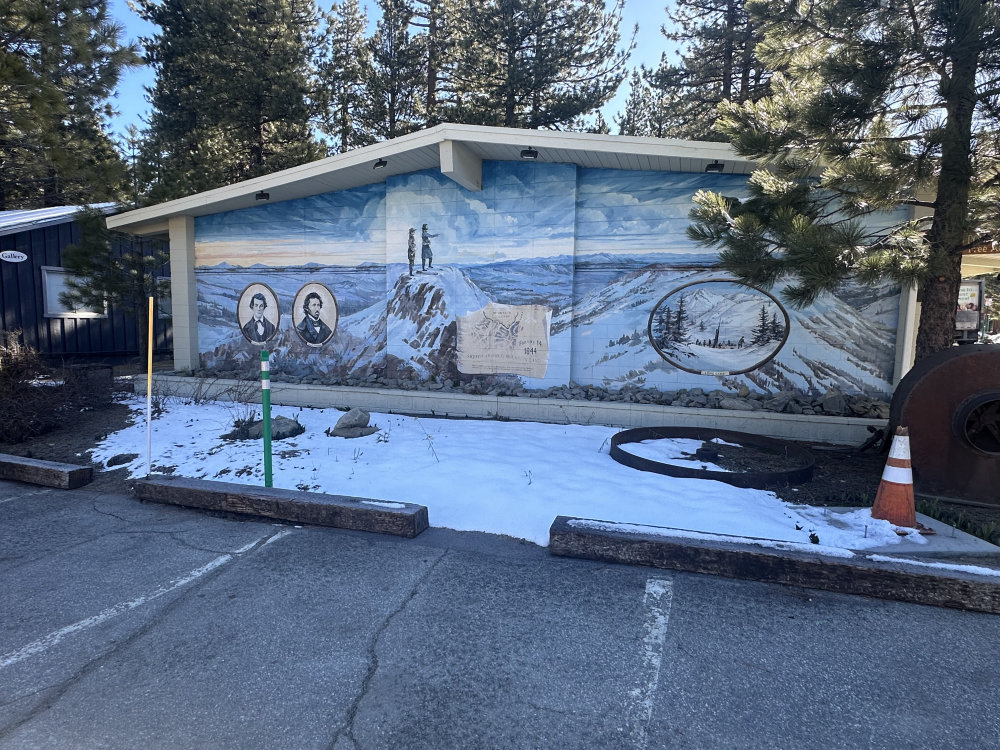 mural in South Lake Tahoe by artist unknown.