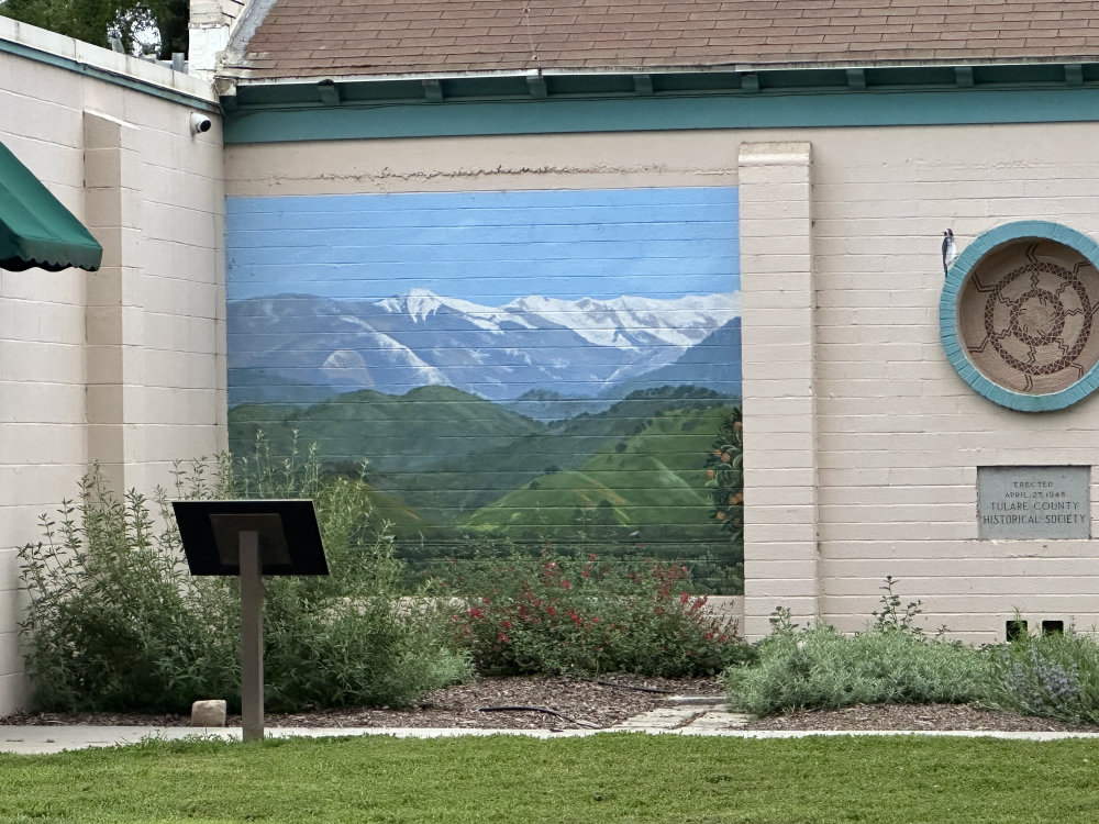 mural in Visalia by artist unknown.