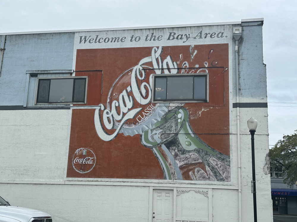 mural in Coos Bay by artist unknown.