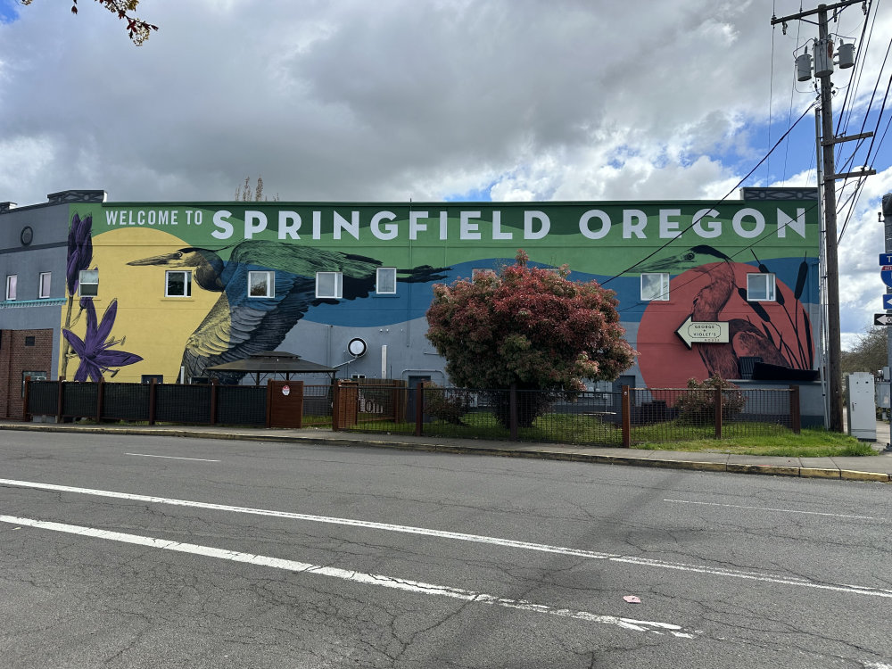 mural in Springfield by artist unknown.