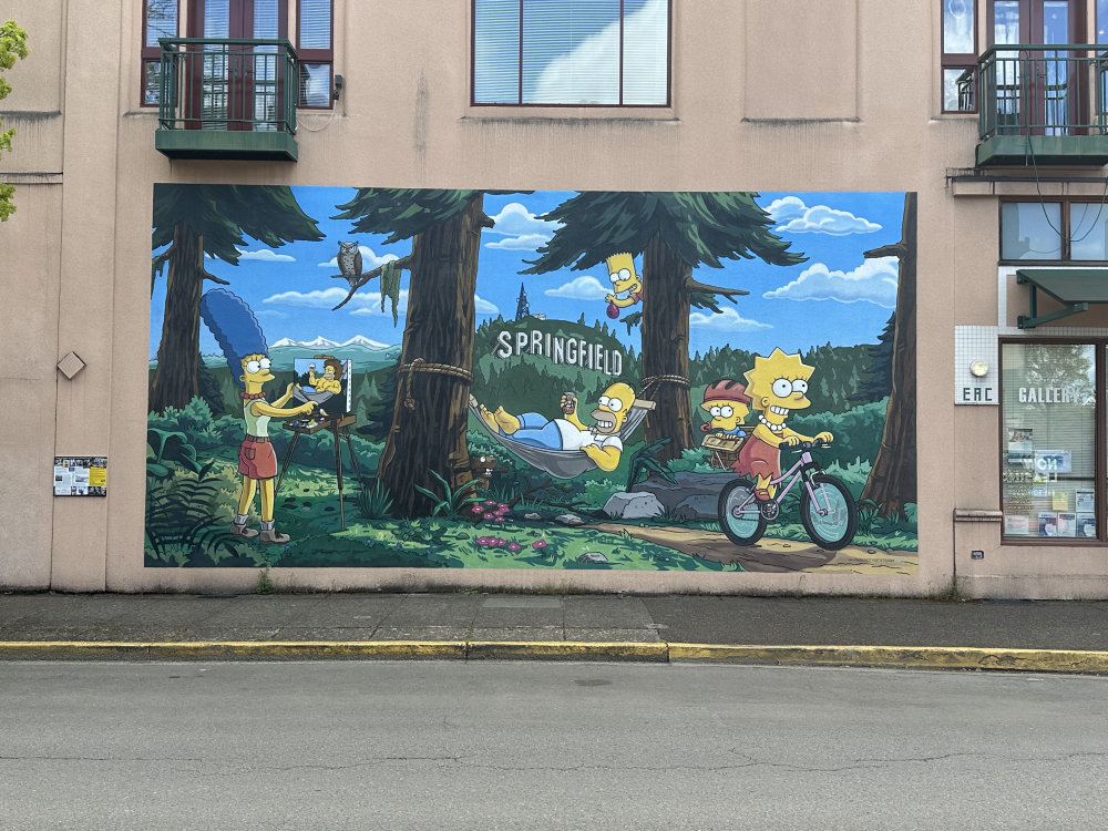 mural in Springfield by artist unknown.