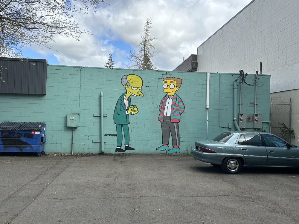 mural in Springfield by artist unknown.