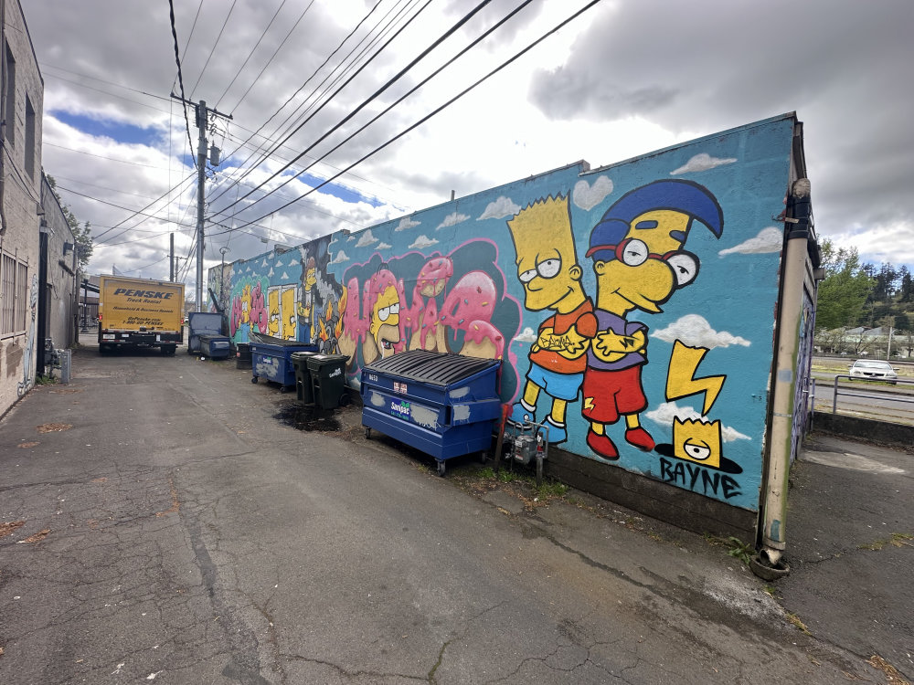 mural in Springfield by artist unknown.