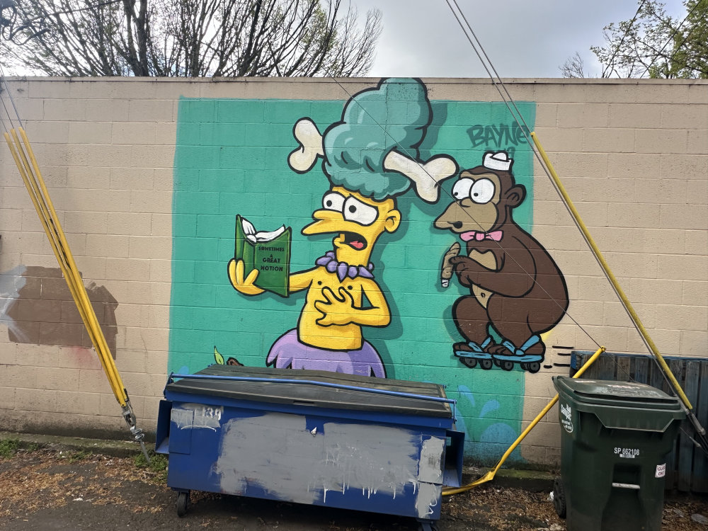 mural in Springfield by artist unknown.