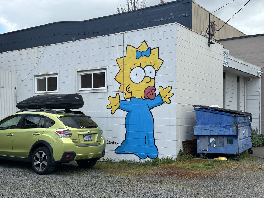 mural in Springfield by artist unknown.