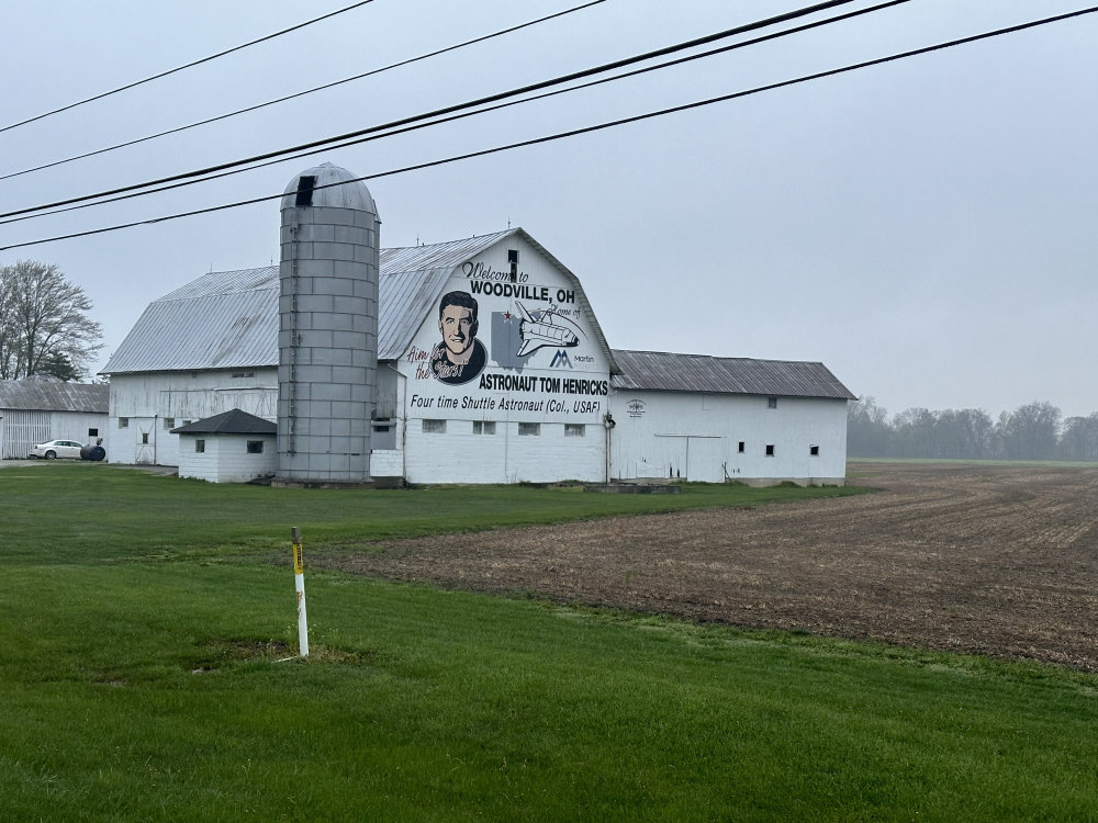 mural in Woodville by artist unknown.