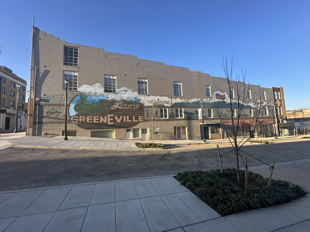 mural in Greeneville by artist unknown.