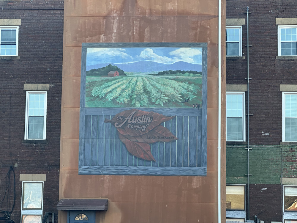 mural in Greeneville by artist unknown.