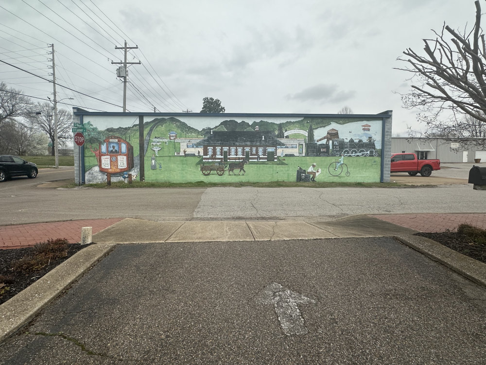 mural in Jackson by artist unknown.