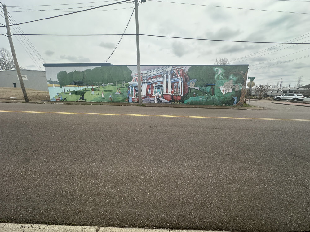 mural in Jackson by artist unknown.