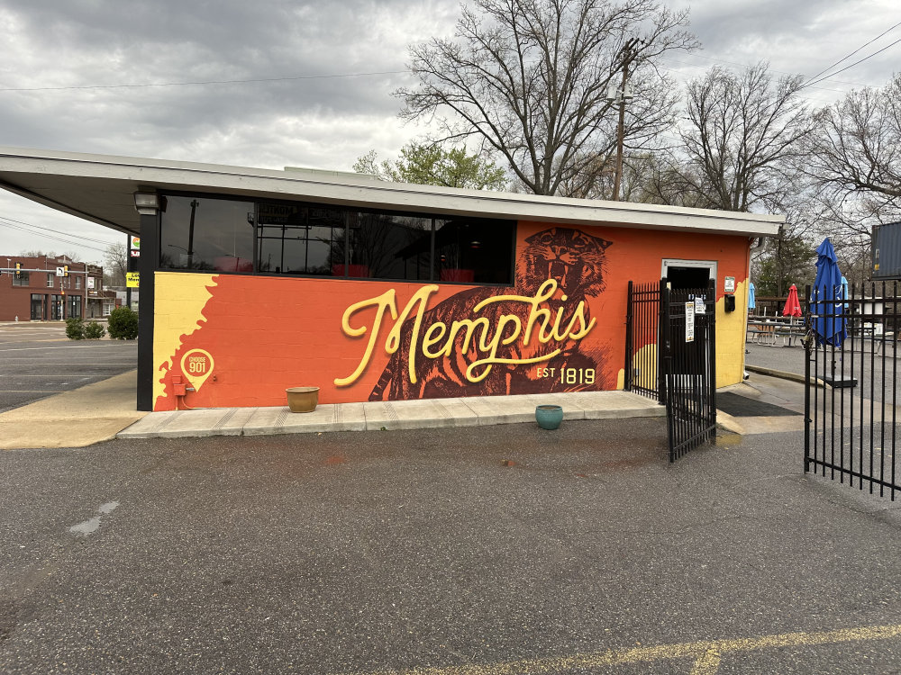 mural in Memphis by artist unknown.