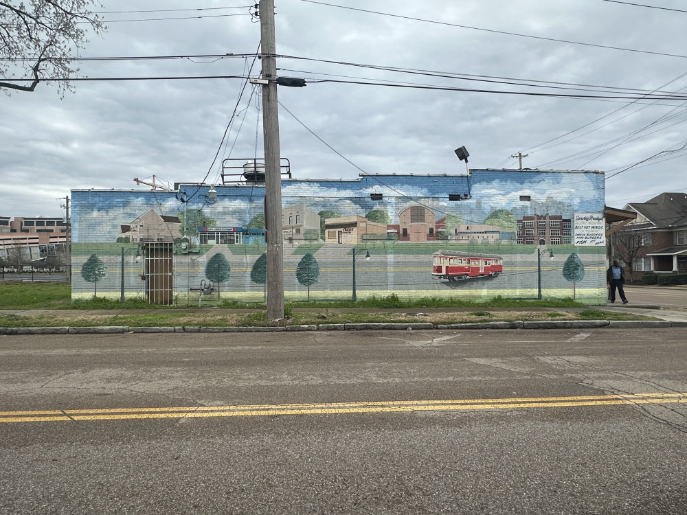 mural in Memphis by artist unknown.