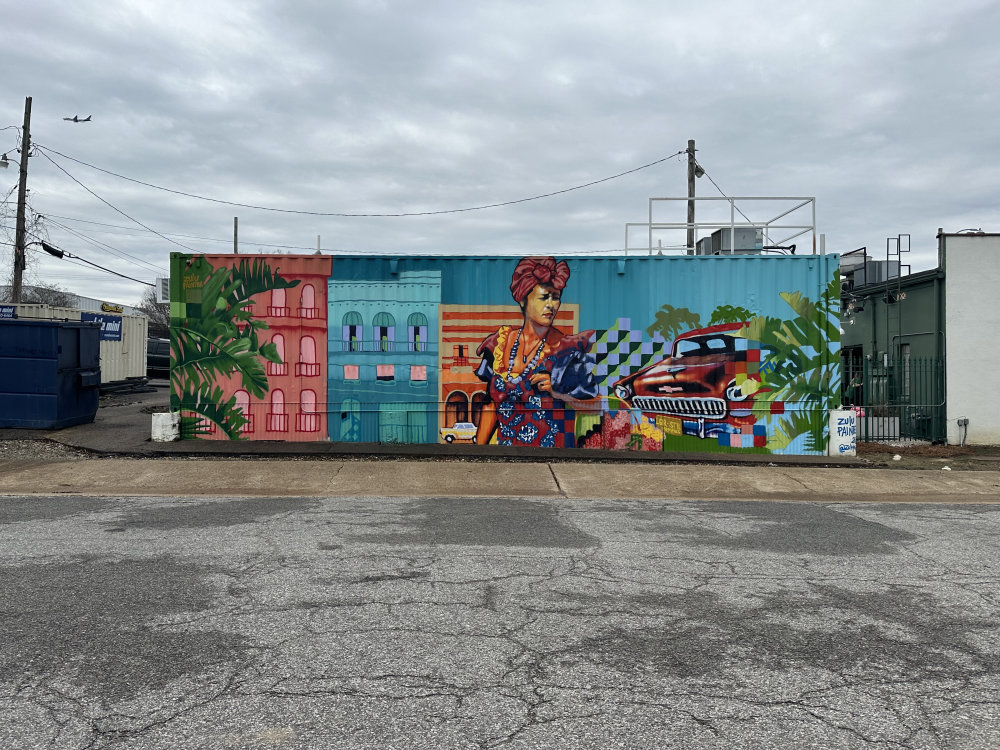 mural in Memphis by artist unknown.