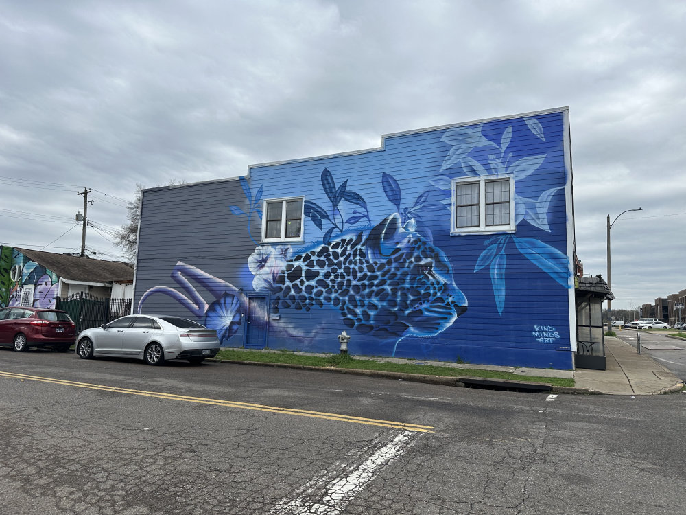 mural in Memphis by artist unknown.