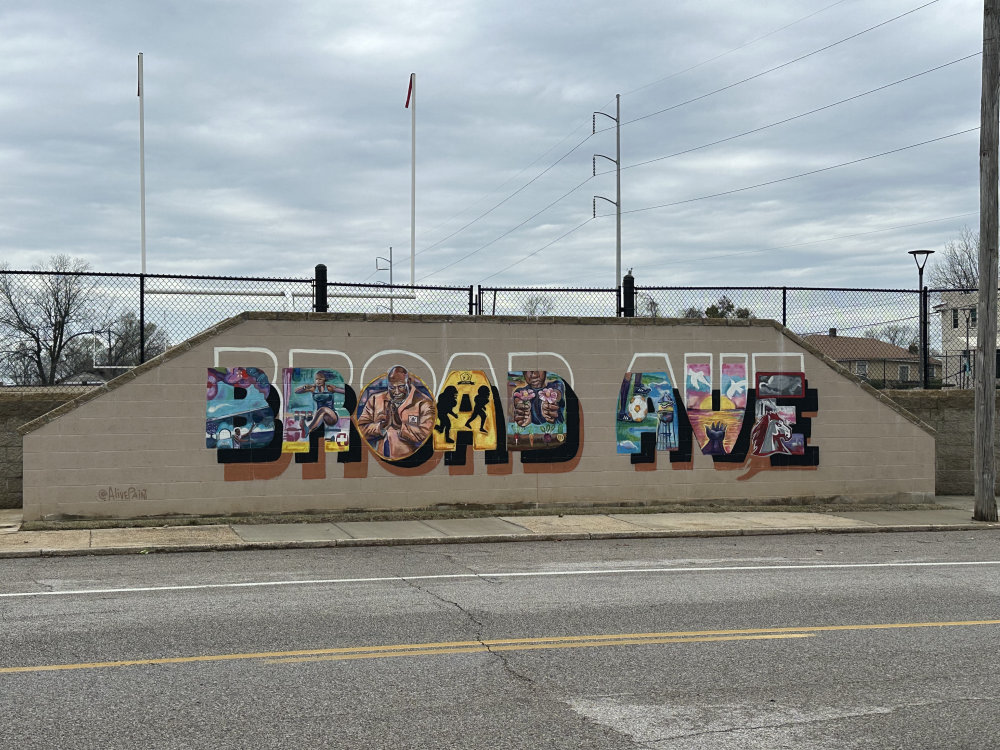 mural in Memphis by artist unknown.