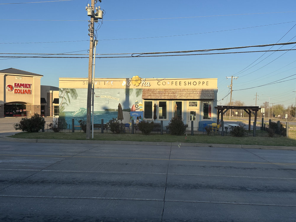 mural in Bethany by artist unknown.