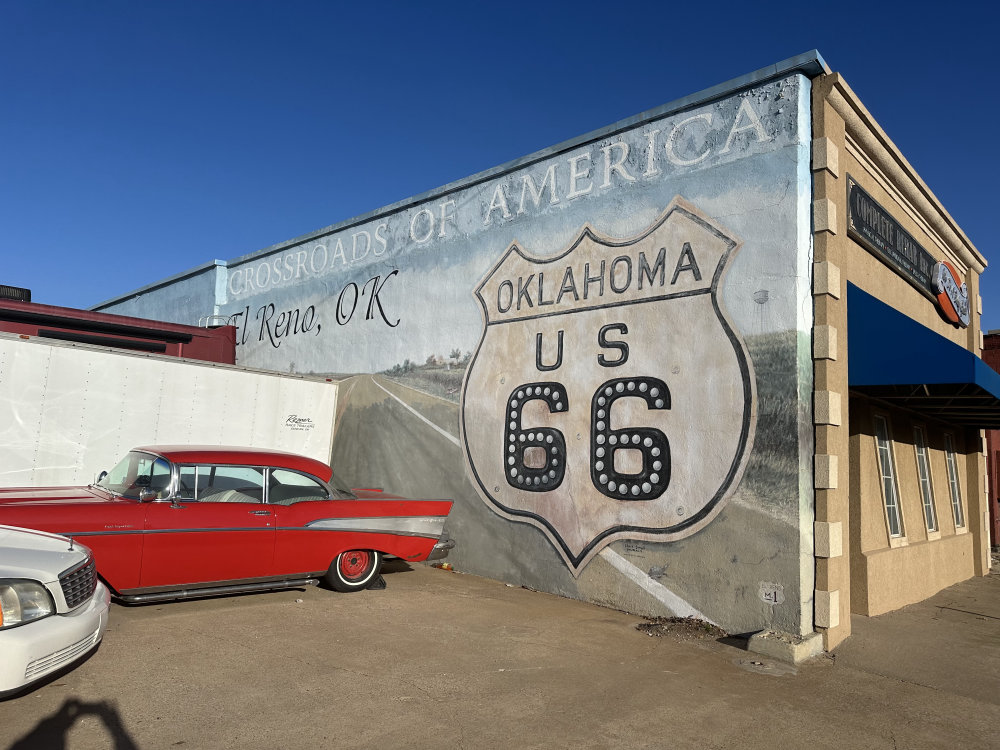 mural in El Reno by artist unknown.