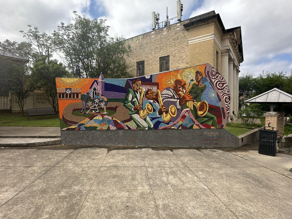 mural in Austin by artist unknown.