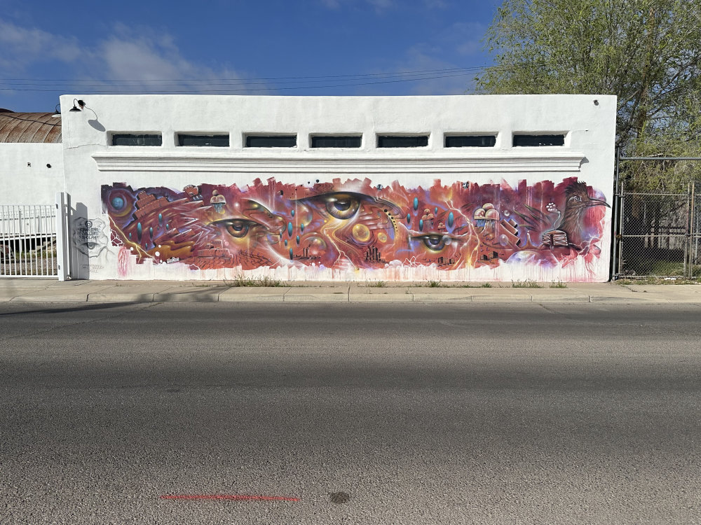 mural in Las Cruces by artist unknown.