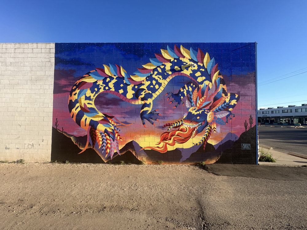 mural in Tucson by artist unknown.