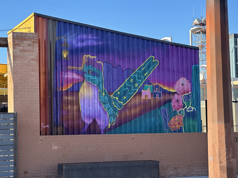 mural in Tucson by artist unknown.