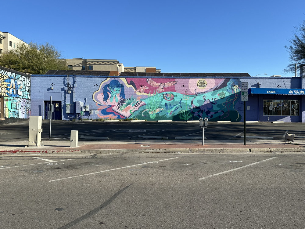 mural in Tucson by artist unknown.