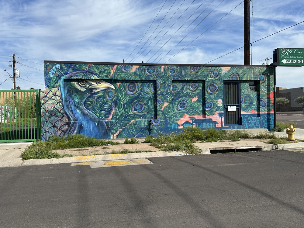 mural in Phoenix by artist unknown.