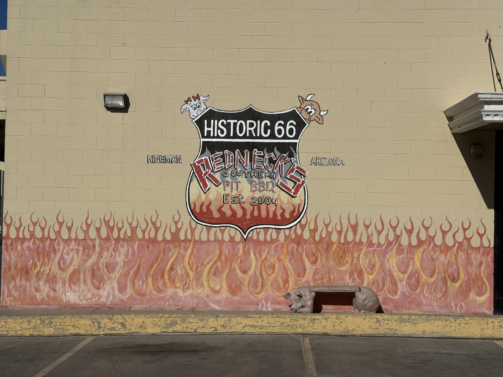 mural in Kingman by artist unknown.