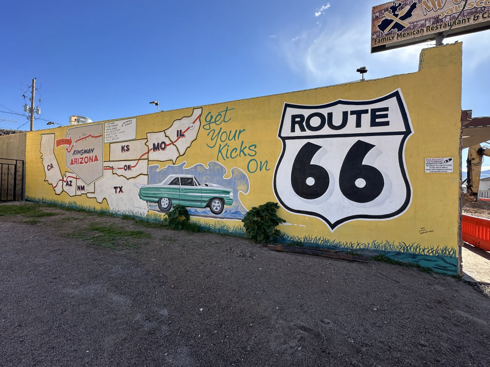 mural in Kingman by artist unknown.