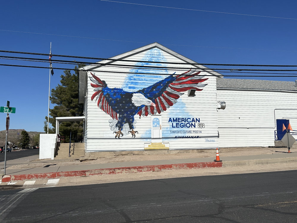 mural in Kingman by artist unknown.