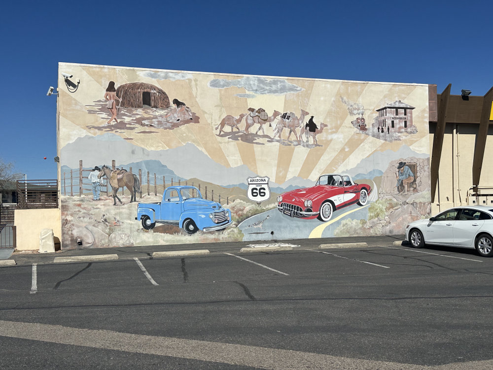 mural in Kingman by artist unknown.