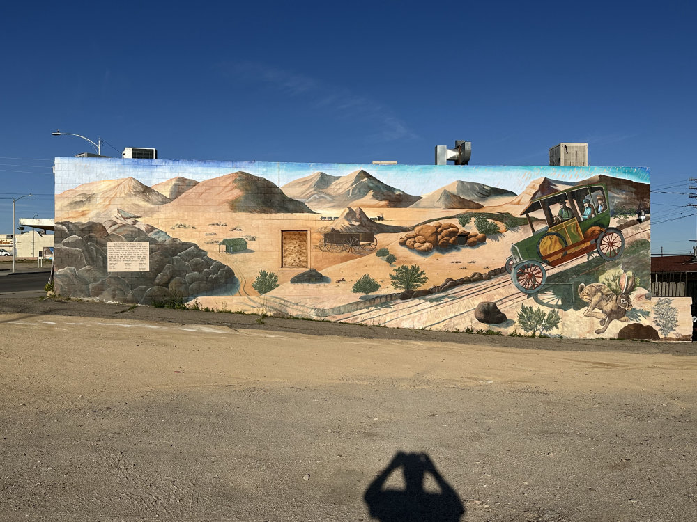 mural in Barstow by artist unknown.