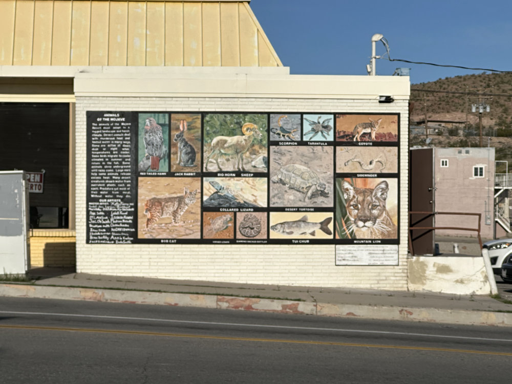 mural in Barstow by artist unknown.