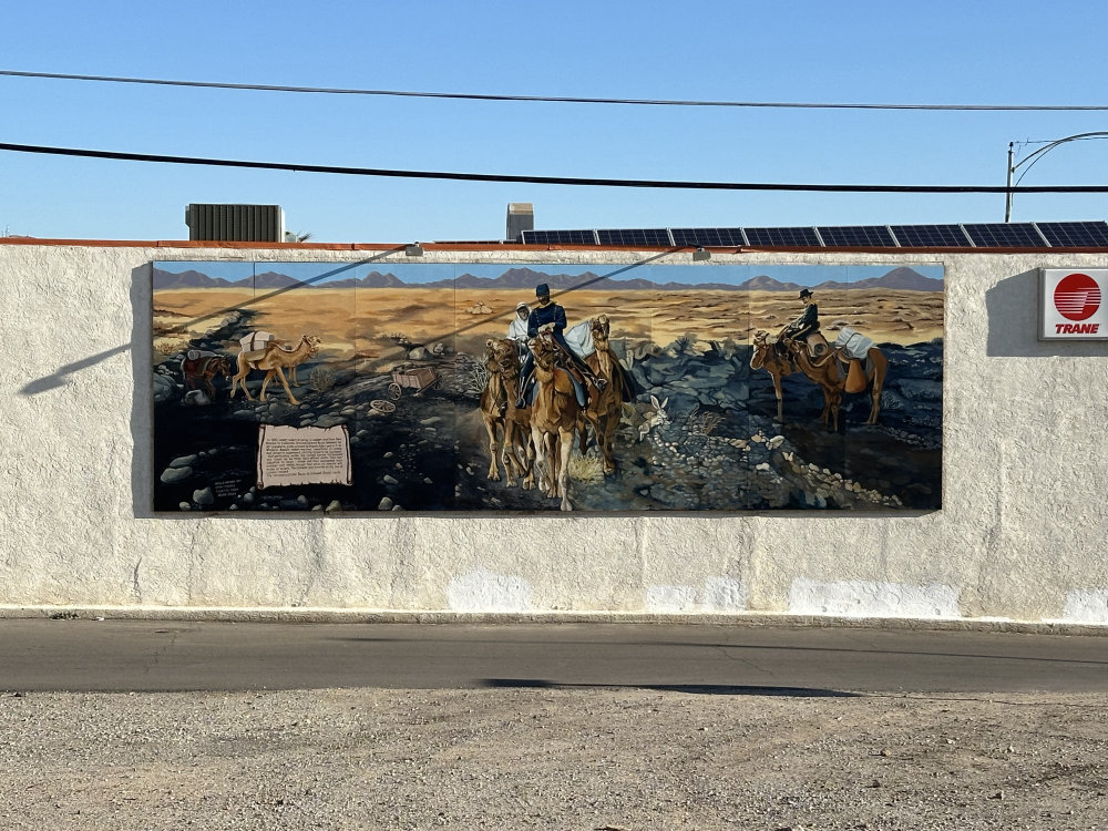 mural in Barstow by artist unknown.