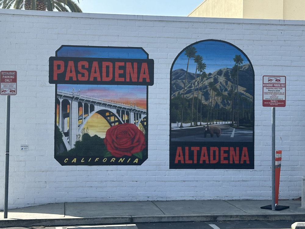 mural in Altadena by artist unknown.