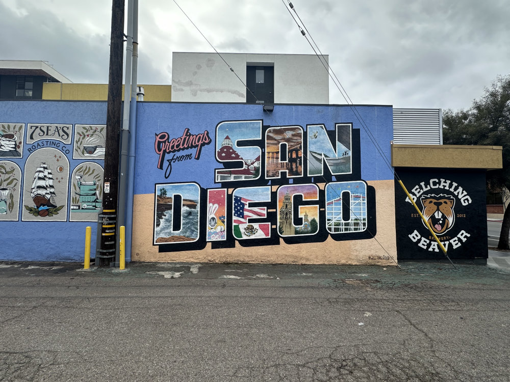 mural in San Diego by artist unknown.