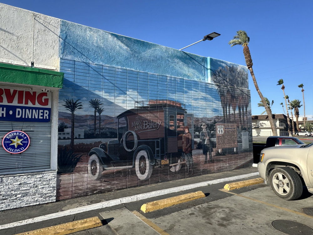 mural in Indio by artist unknown.