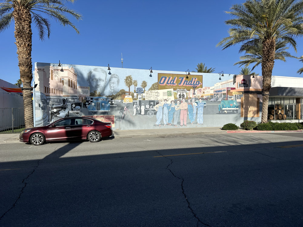 mural in Indio by artist unknown.