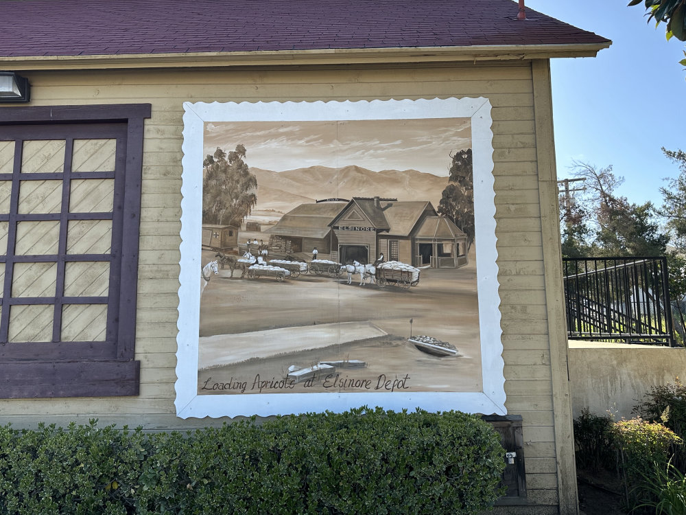 mural in Lake Elsinore by artist unknown.