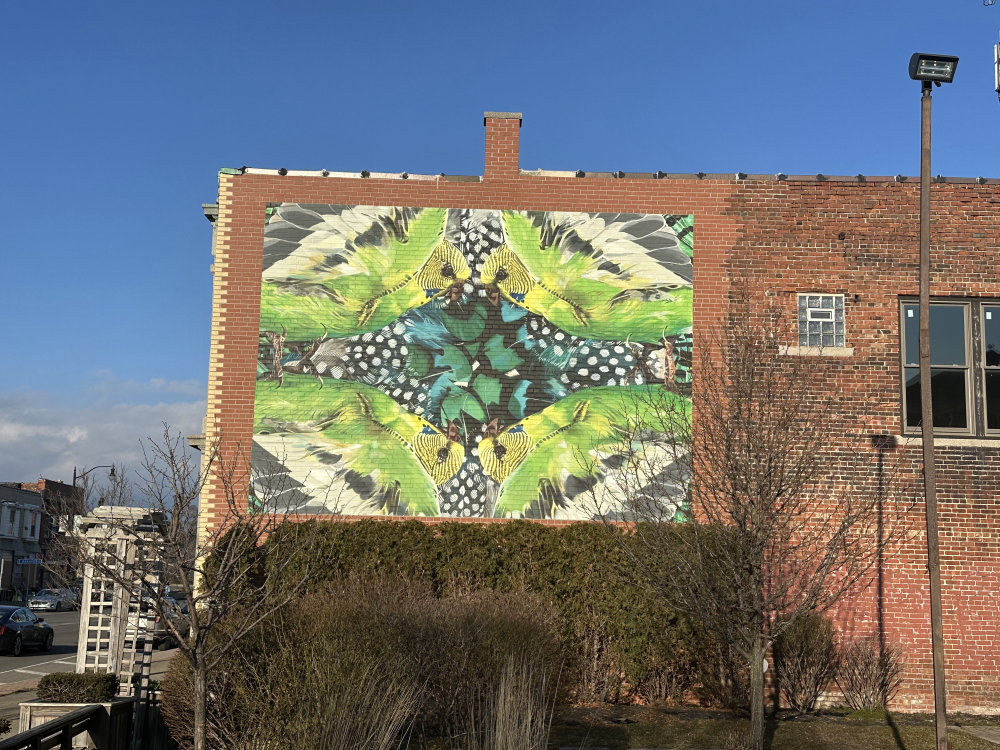 mural in Buffalo by artist unknown.