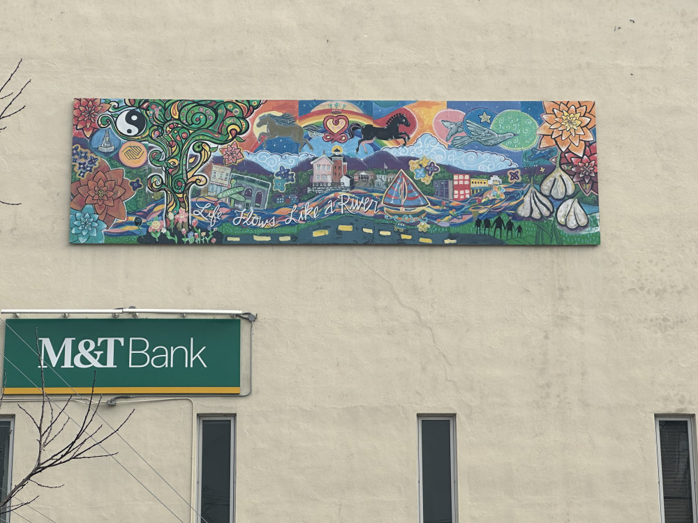 mural in Saugerties by artist unknown.