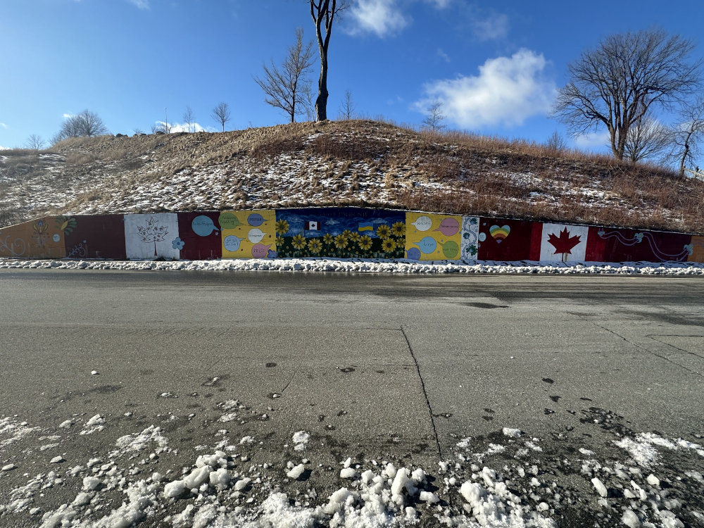 mural in Saint John by artist unknown.